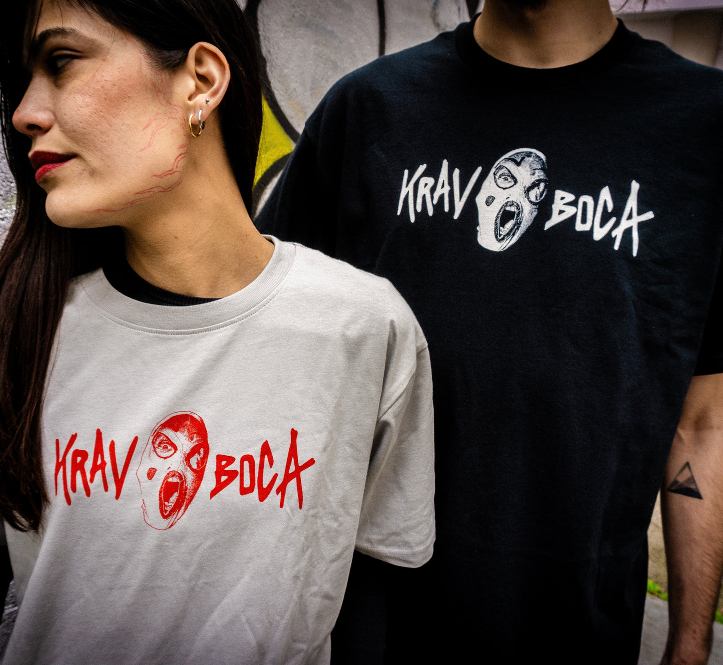 Tee-shirt KB logo Gris