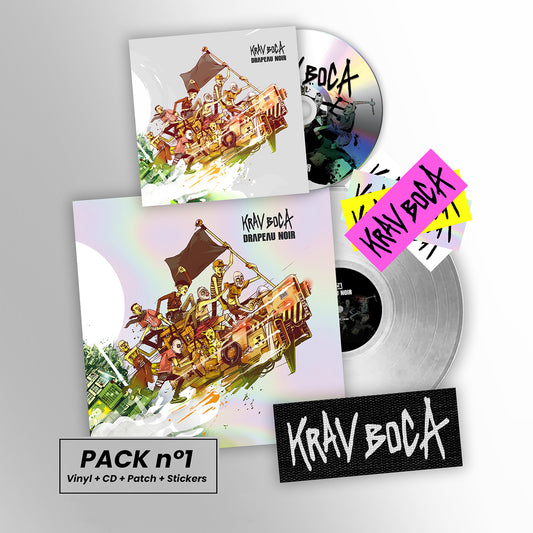 PACK n°1 Drapeau Noir