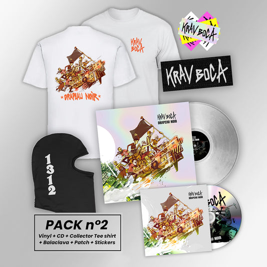 PACK n°2 Drapeau Noir