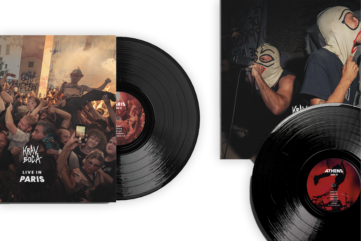 Live in Athens & Paris - Double live 12' LP vinyls
