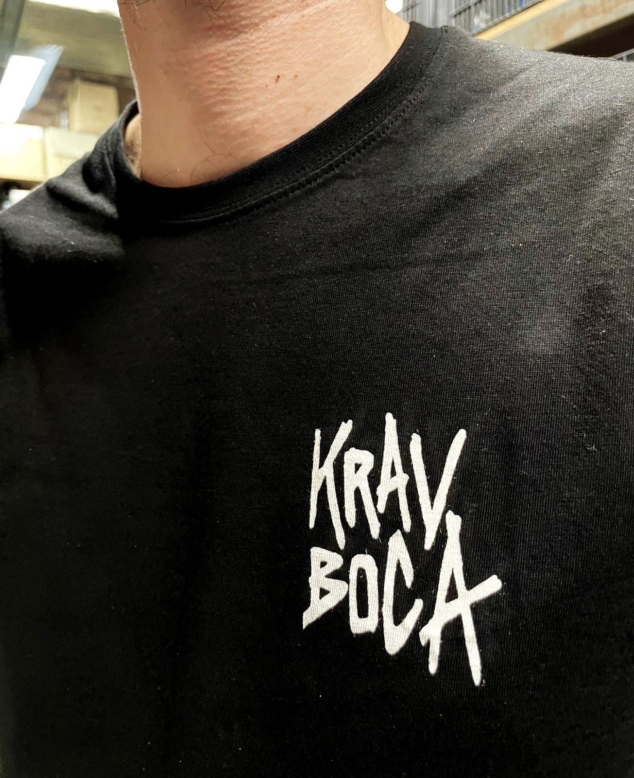 Tee-shirt Drapeau Noir