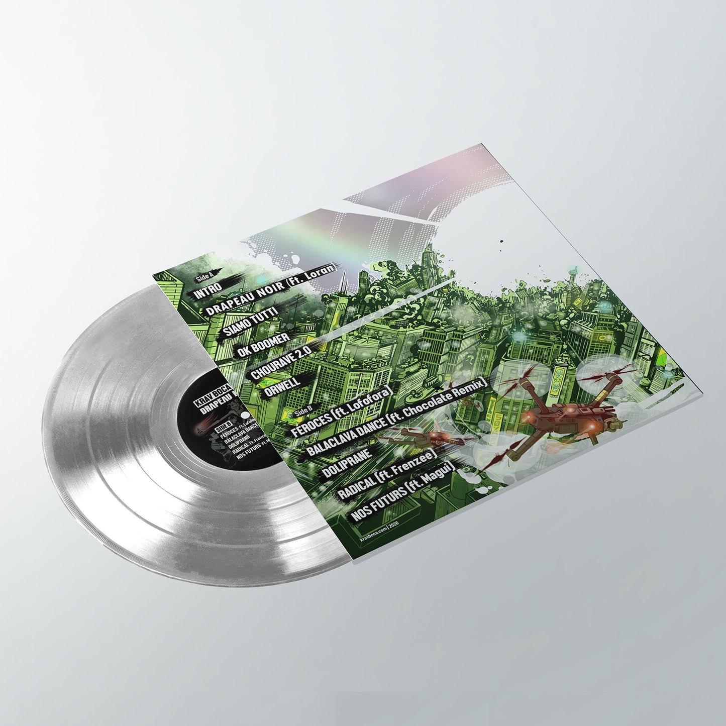 Drapeau Noir - 12' LP vinyl